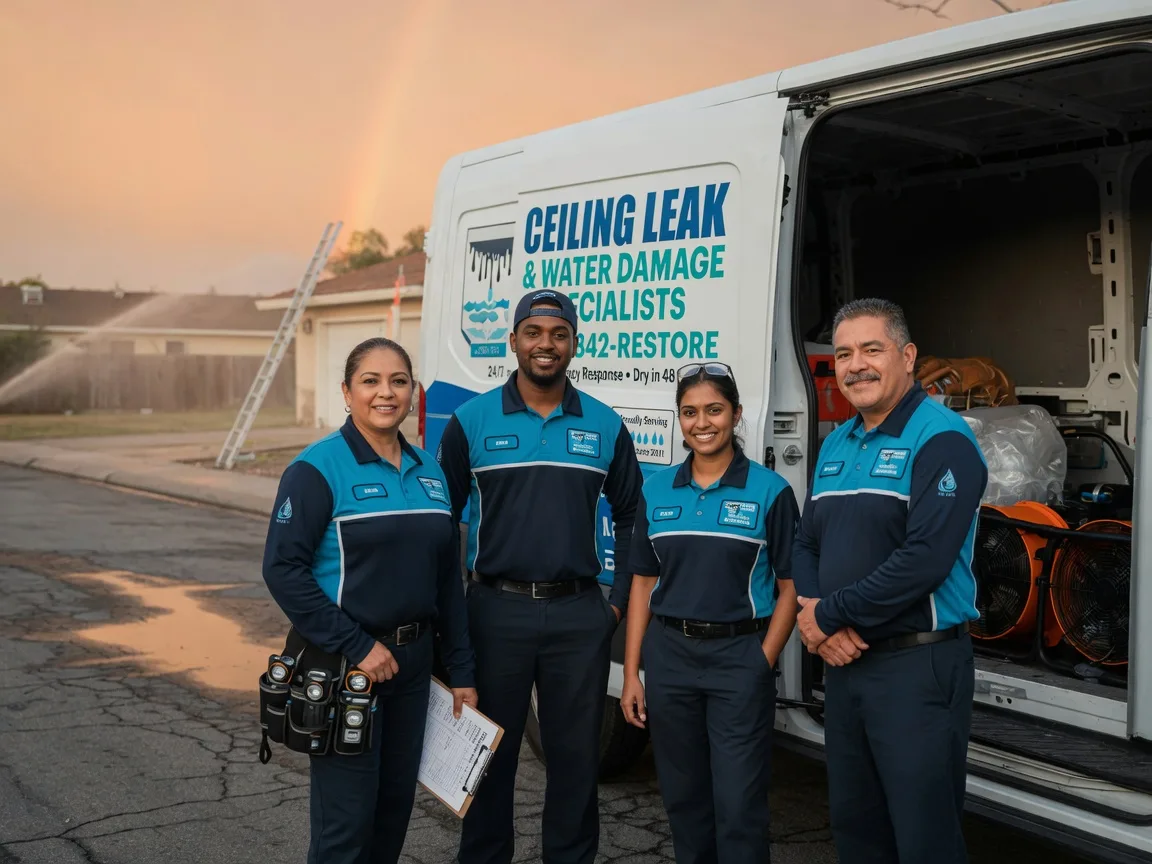 Ceiling Leak Cleanup company in Stockton, MD